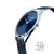 Bering Ultra Slim 17039-307 Uhr • Kratzfestes Saphirglas • Blaues Milanaise-Armband