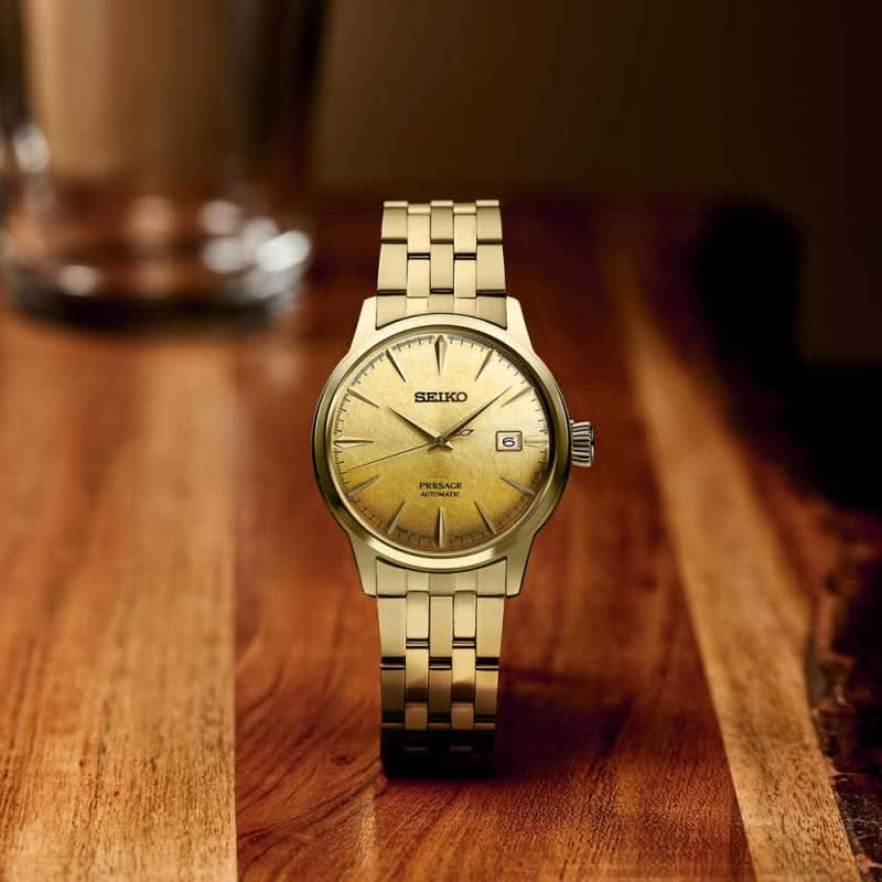 Seiko Presage SRPK46J1 Herrenuhr • Automatik • Hardlexglas