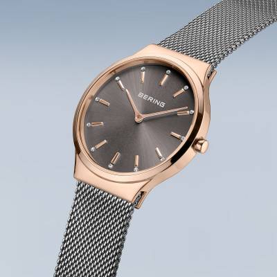 Bering Classic 12131-369-GWP Ladies' Watch • Scratch-resistant sapphire crystal • Fine Milanese strap