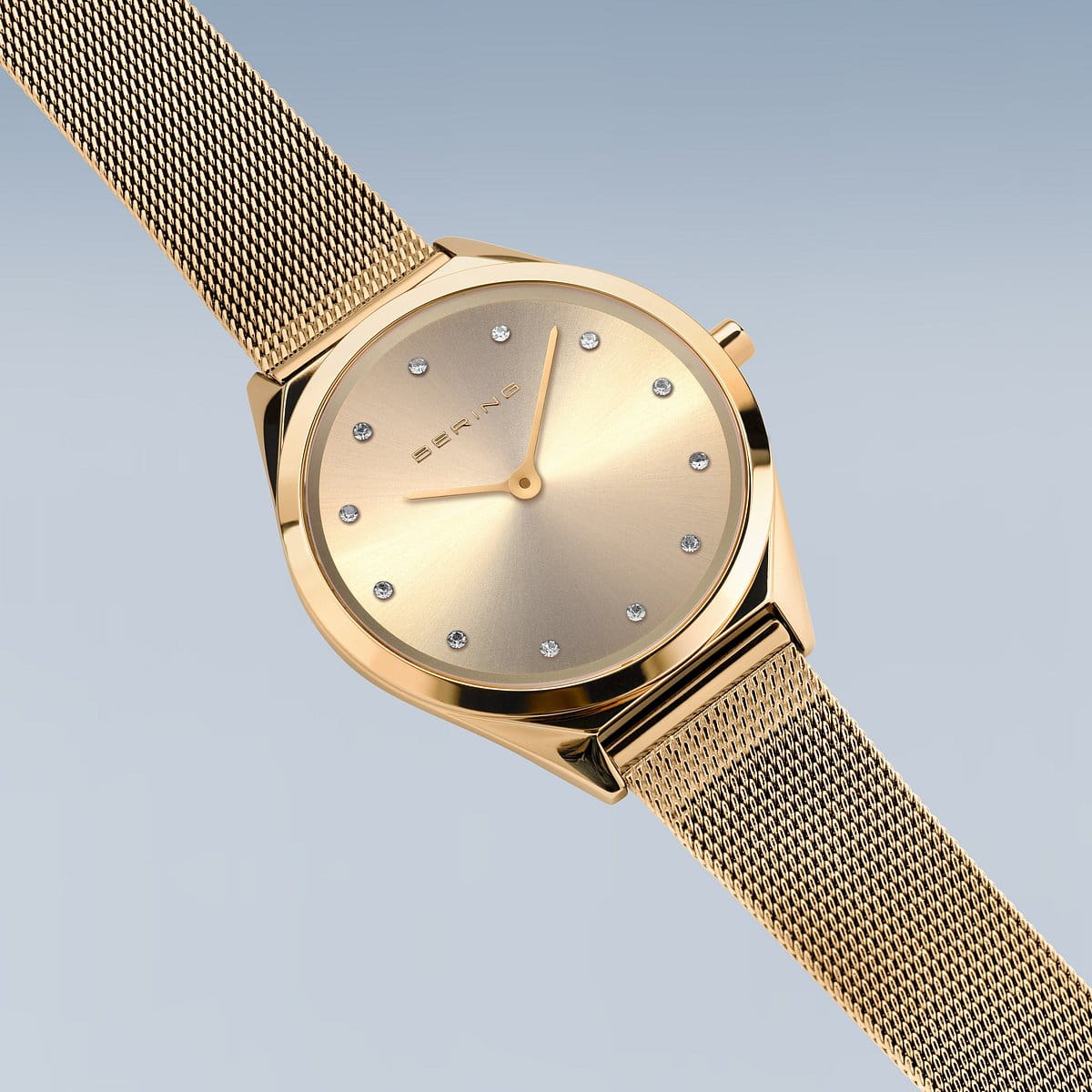 Bering Ultra Slim 17031-333 Women's Watch • Sapphire Glass • Milanese