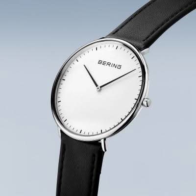 Bering Ultra Slim 15739-404 Uhr • Kratzfestes Saphirglas • Ultraflaches Design