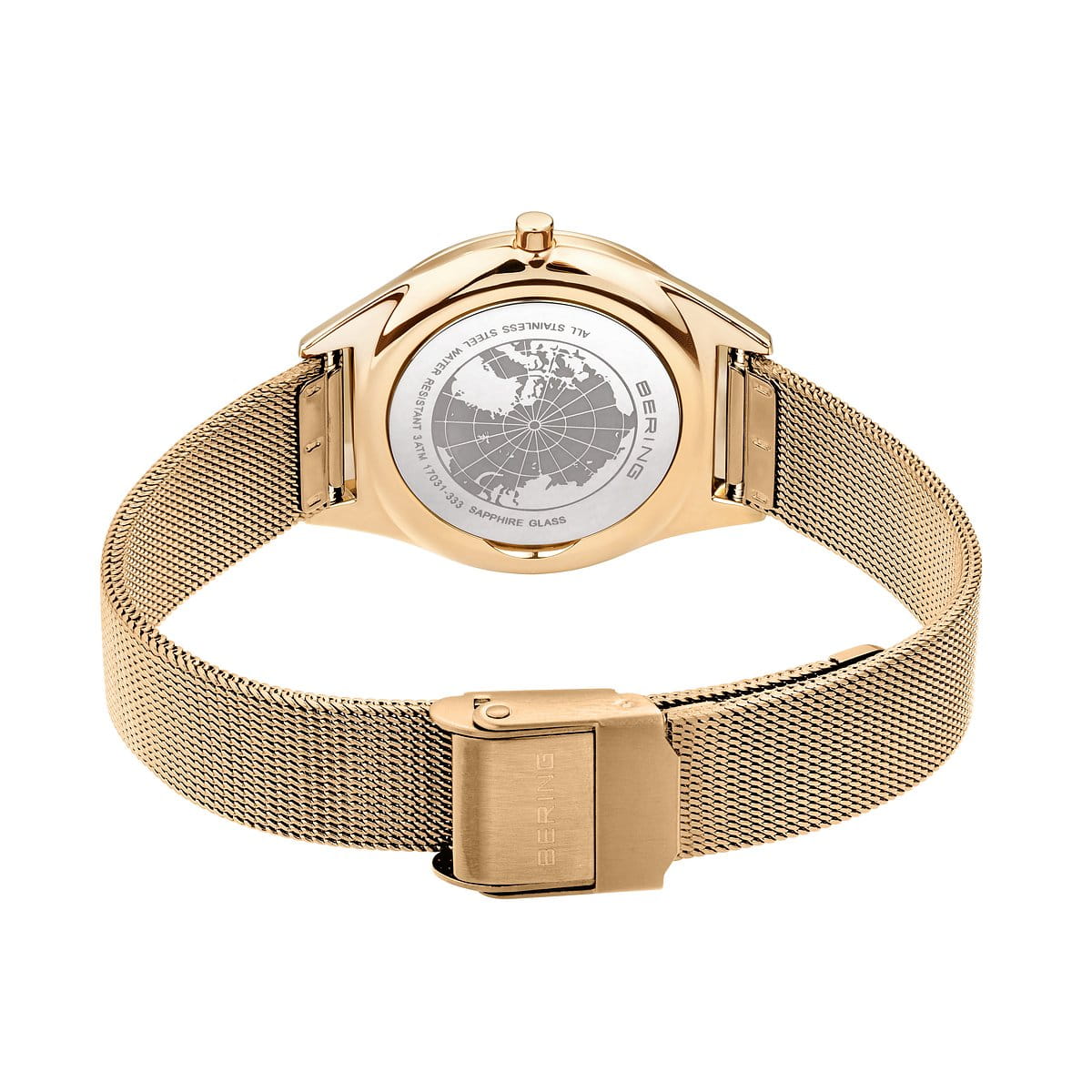 Bering Ultra Slim 17031-333 Women's Watch • Sapphire Glass • Milanese