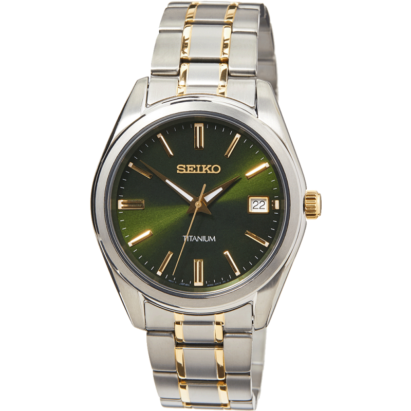 Seiko SUR377P1 Herren Uhr • Quarzwerk • Saphirglas