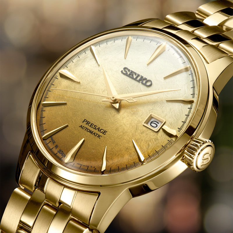 Seiko Presage SRPK46J1 Herrenuhr • Automatik • Hardlexglas