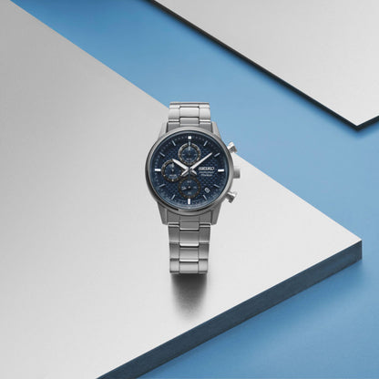 Seiko SSB387P1 Herren Uhr • Quarzwerk • Chronograph