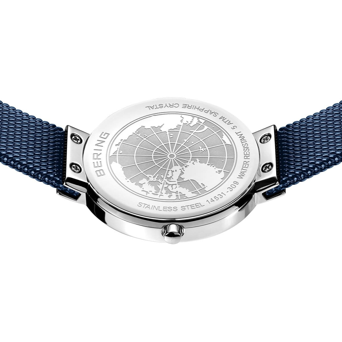 Bering Classic 14531-309 Women's Watch • Scratch-Resistant Sapphire Crystal • Fine Milanese Strap