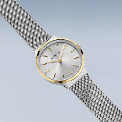 Bering 12131-014-GWP Damenuhr • Saphirglas • Milanaise