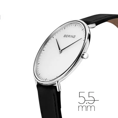 Bering Ultra Slim 15739-404 Uhr • Kratzfestes Saphirglas • Ultraflaches Design