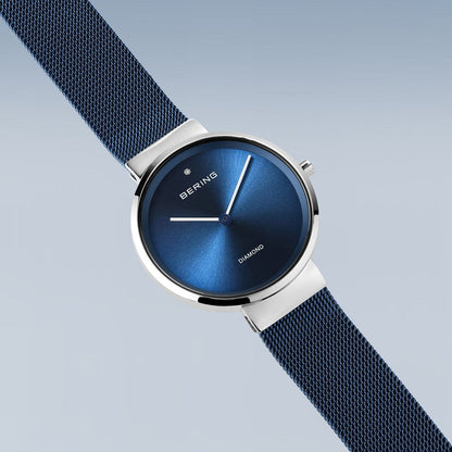 Bering Classic 14531-309 Women's Watch • Scratch-Resistant Sapphire Crystal • Fine Milanese Strap