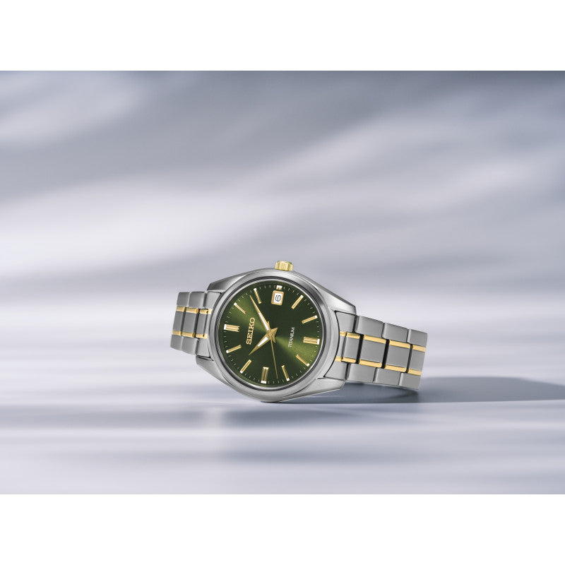 Seiko SUR377P1 Herren Uhr • Quarzwerk • Saphirglas