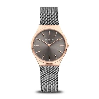 Bering Classic 12131-369-GWP Ladies' Watch • Scratch-resistant sapphire crystal • Fine Milanese strap
