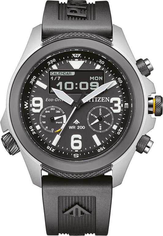 Citizen Promaster Land JV1007-07E Herren Uhr • Eco-Drive Solar • Saphirglas