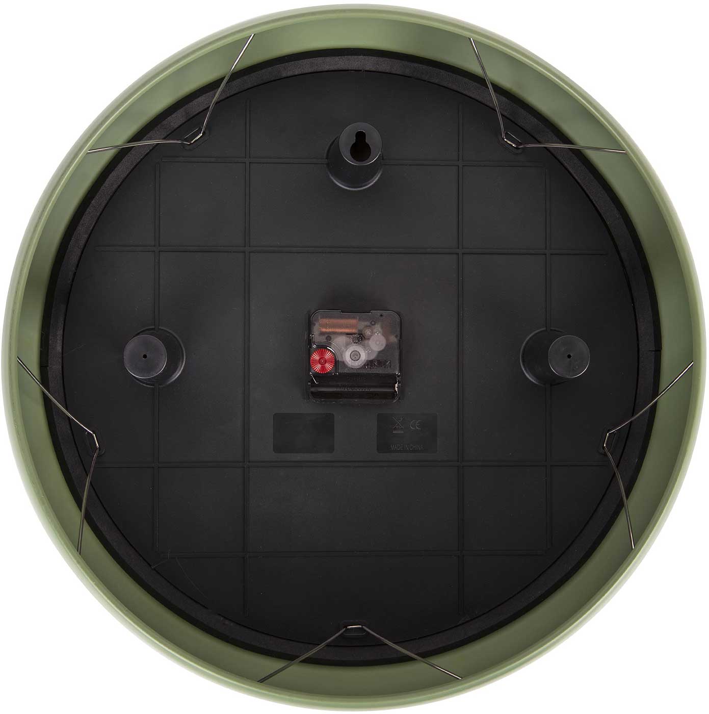 Karlsson Wall Clock 40x40x12 cm Metal • Silent Quartz Movement • Modern Design