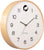Karlsson Wanduhr 31,5 cm Ø Holz • Integrierter Kuckucksruf • Geräuschloses Quarzwerk