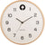 Karlsson Wanduhr 31,5 cm Ø Holz • Integrierter Kuckucksruf • Geräuschloses Quarzwerk