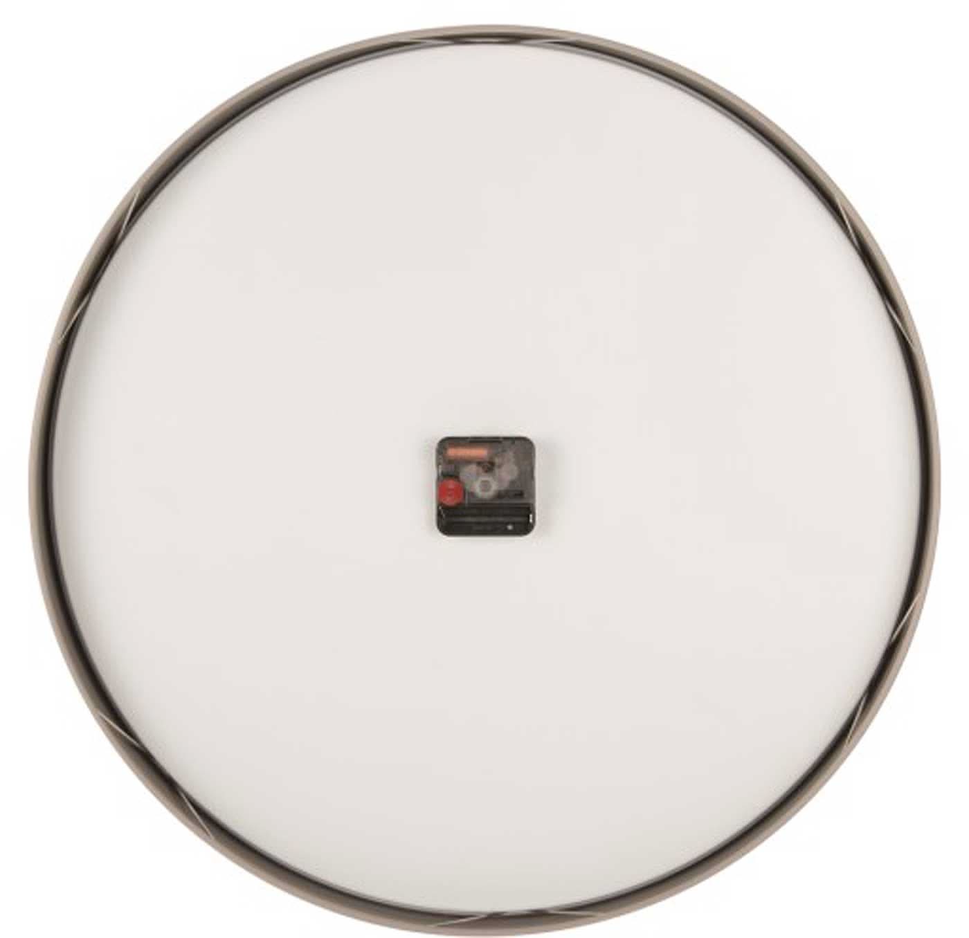 Karlsson Wanduhr 50 cm Ø Eisen • Minimalistisches Design • Präzises Quarzwerk