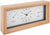Bamboo Alarm Clock, Analog, Black - Karlsson Model: KA5925WH