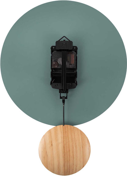 Karlsson Wanduhr 41x30x1,5 cm Stahl • Modernes Design • Präzises Quarzuhrwerk