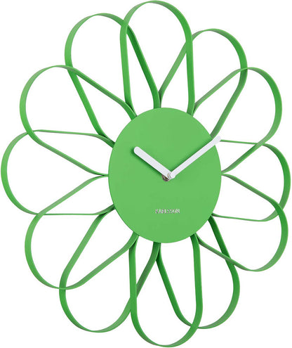 Karlsson Wanduhr 40x40x2,5 cm Eisen • Minimalistisches Design • Präzises Quarzwerk