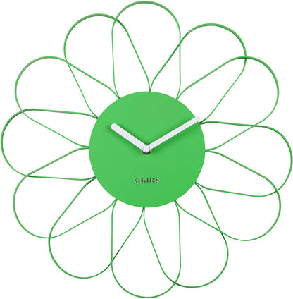 Karlsson Wanduhr 40x40x2,5 cm Eisen • Minimalistisches Design • Präzises Quarzwerk