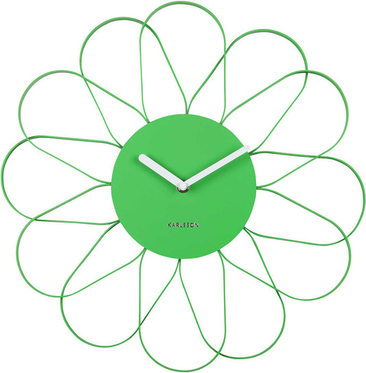 Karlsson Wanduhr 40x40x2,5 cm Eisen • Minimalistisches Design • Präzises Quarzwerk