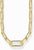 Collier Gliederkette mit steinbesetztem Ankerelement - Thomas Sabo Modell: KE2110-414-14