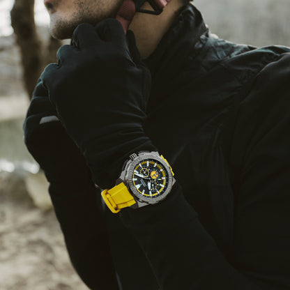 Festina Chrono Bike F20725/1 - gelbes Silikonband