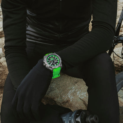 Festina Chrono Bike F20725/3 - grünes Silikonband