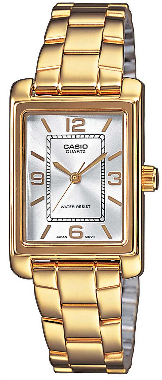Casio Timeless Collection LTP-1234PG-7AEG Damenuhr • Elegantes Bicolor-Design • Zuverlässiges Quarzwerk