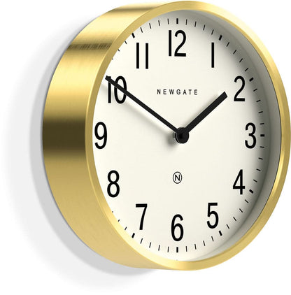 Newgate Wanduhr 30x30x7 cm Metall • Lautloses Quarzwerk • Zeitloses Design