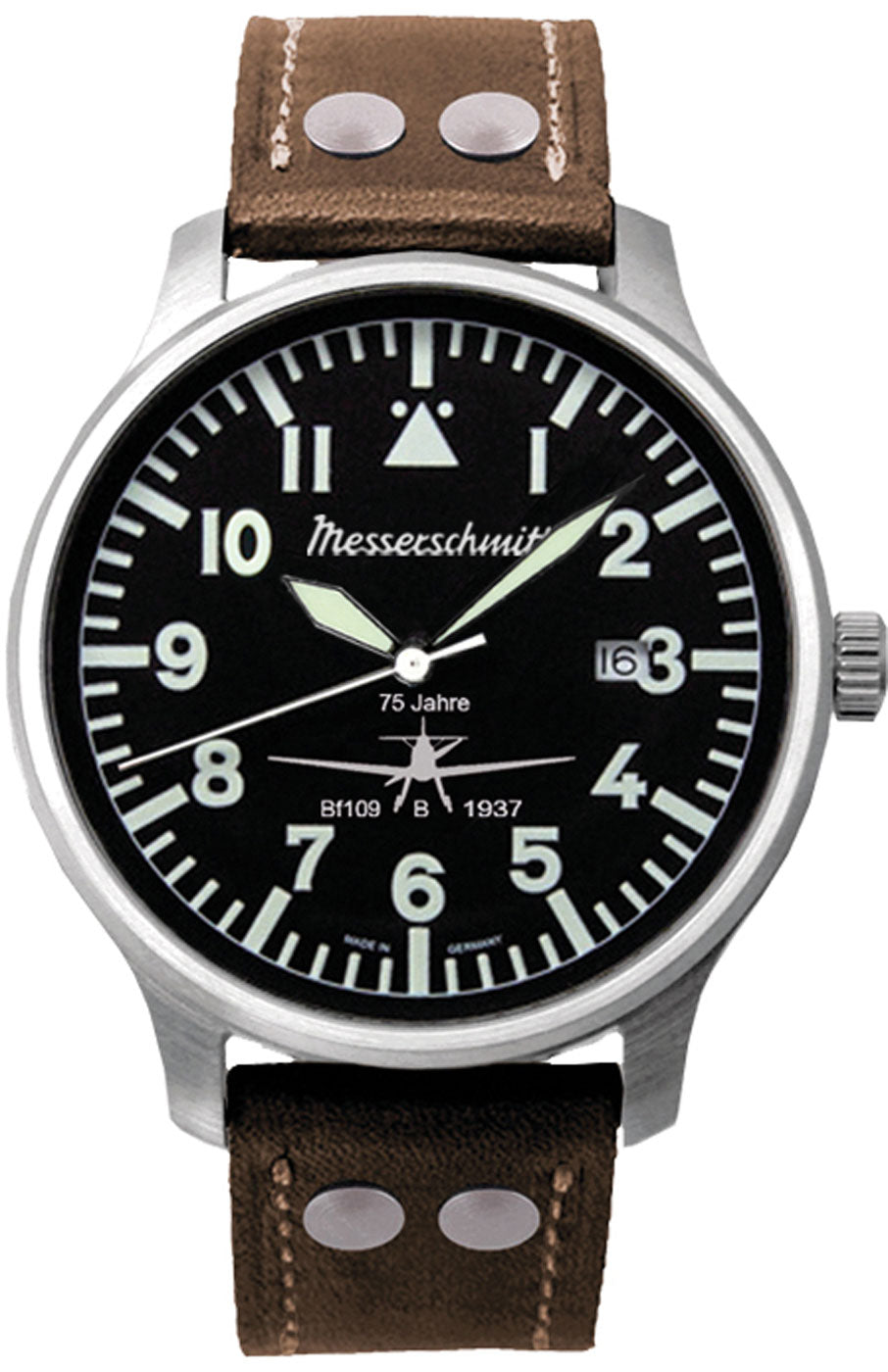 Messerschmitt ME-7H148 Herren Uhr • Automatikwerk • Saphirglas