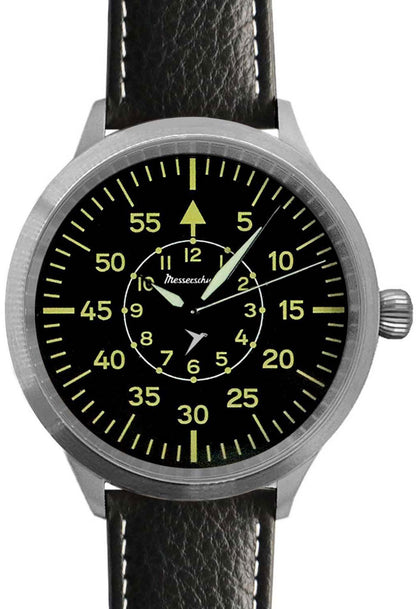 Messerschmitt Triple-X ME-65BQ Herren Uhr • 65mm XXL-Gehäuse • Made in Germany