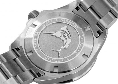 Marc & Sons GMT II MSG-008-01 Men's Watch • Automatic • Sapphire Crystal