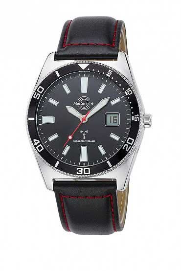 Master Time Super Power MTGA-10860-21L Herren Uhr • Präzise Funktechnologie • Datumsanzeige