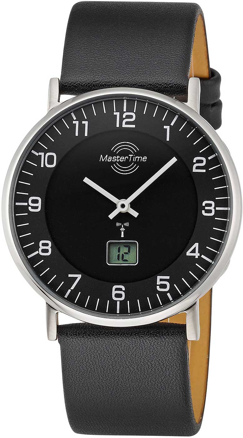 Master Time Funk Advanced MTGS-10560-22L Herren Uhr • Funktechnologie • Klares Zifferblatt