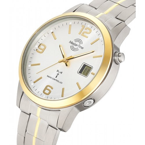 Master Time Expert Titanium MTGT-10955-42M Men's Watch • Radio-Controlled Technology • Titanium