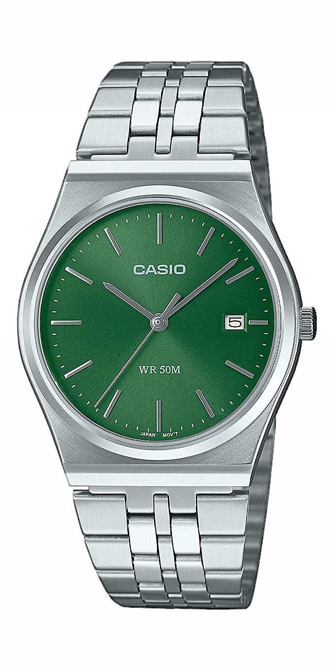Casio Timeless Collection MTP-B145D-3AVEF Watch • Elegant Retro Design • Date Display