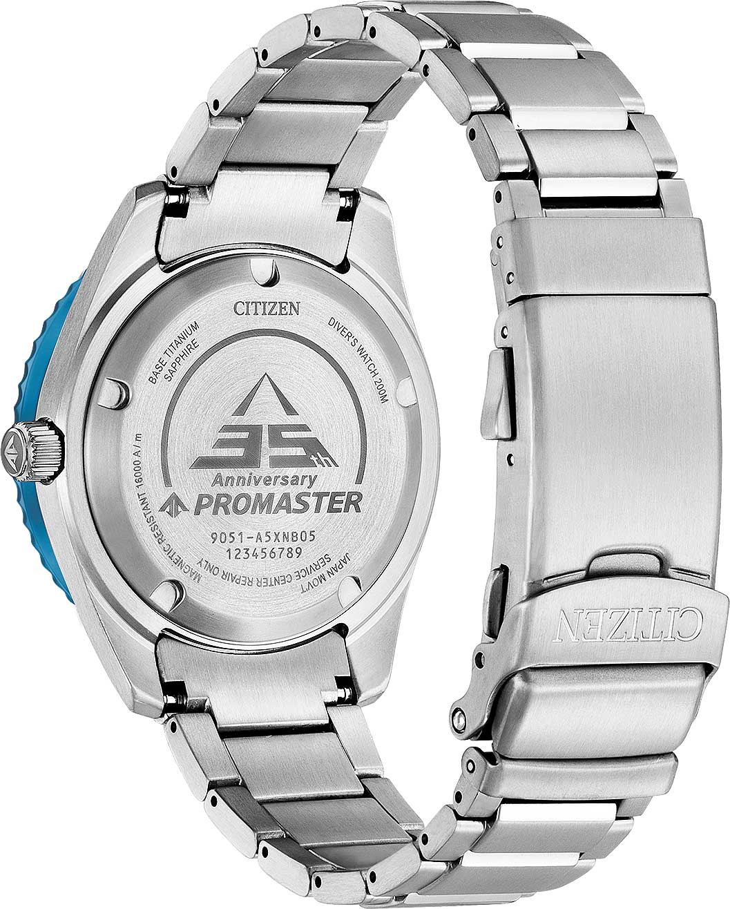 Citizen Promaster Marine NB6026-56L Herrenuhr • Super Titanium • Automatik