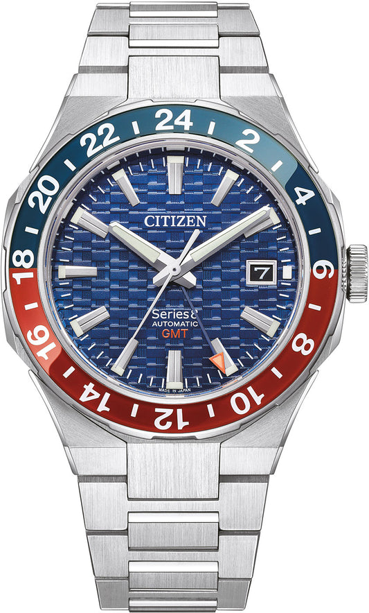 Citizen Series 8 NB6030-59L Herrenuhr • GMT Automatik • Saphirglas