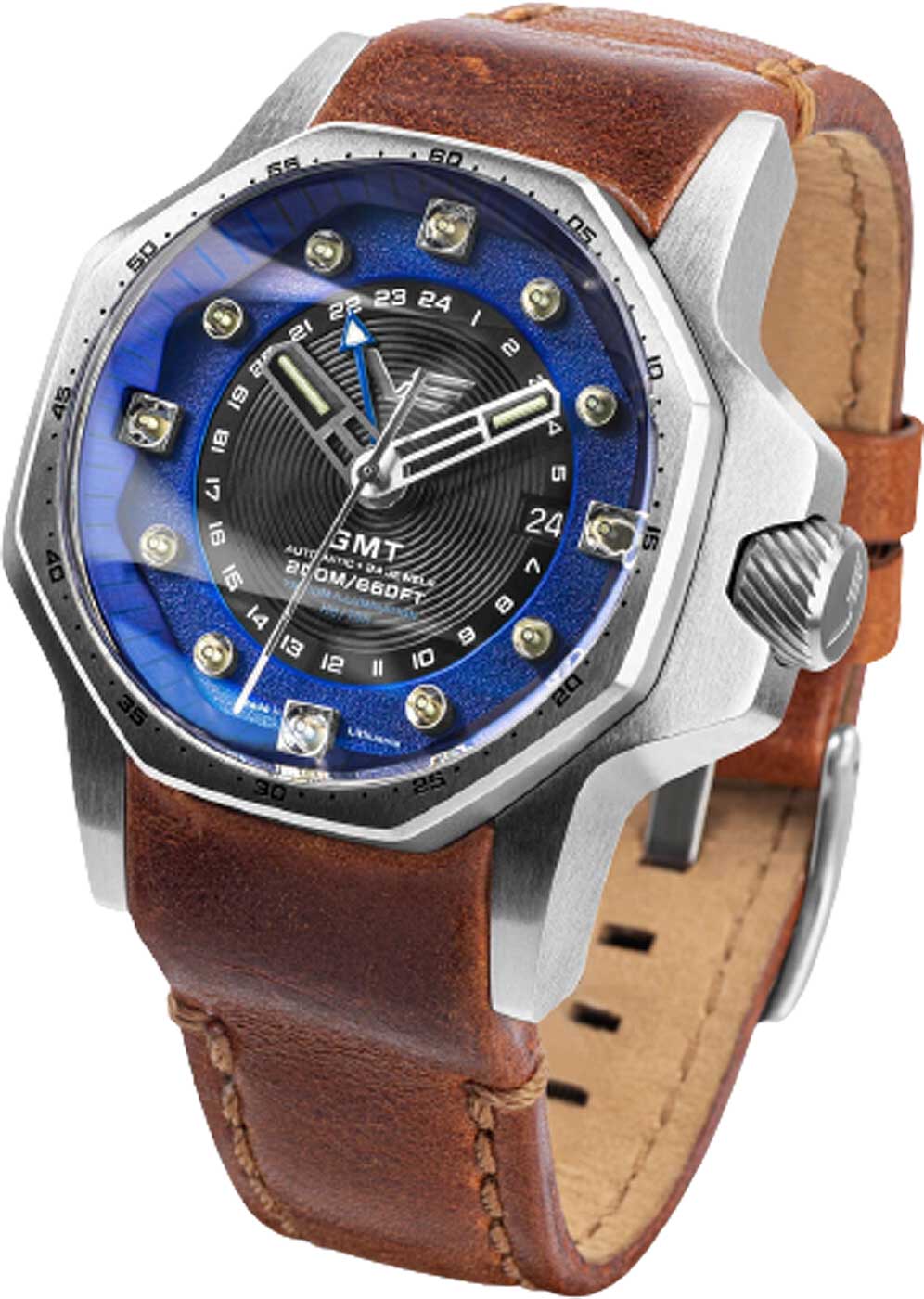 Vostok Europe NH34-640A701 Herrenuhr • Tritium • K1 Glas