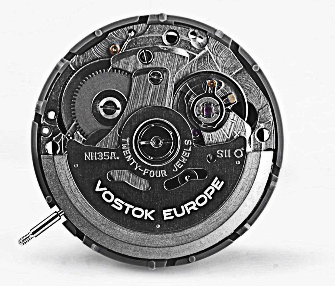 Vostok Europe Rocket N1 NH35-125A748 Herrenuhr • K1 Sicherheitsglas • Massive Bauweise