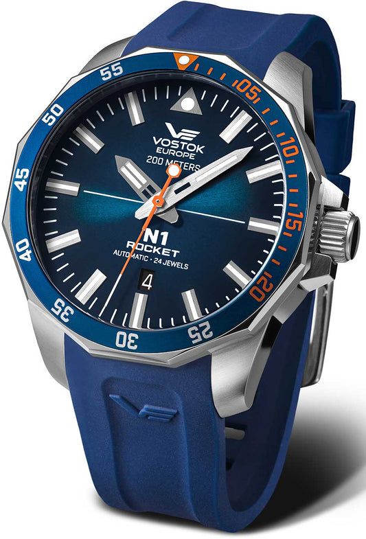 Vostok Europe N1 Rocket NH35A-225A615 Herrenuhr • K1 Sicherheitsglas • 20 ATM