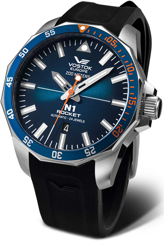 Vostok Europe N1 Rocket NH35A-225A615 Herrenuhr • K1 Sicherheitsglas • 20 ATM Wasserdicht