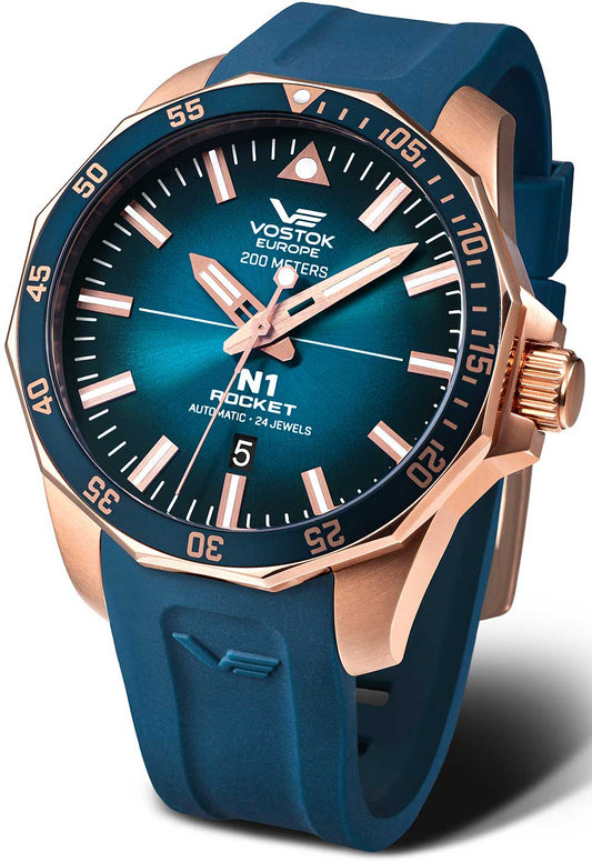 Vostok Europe N1 Rocket NH35A-225B616 Herrenuhr • K1 Sicherheitsglas • 20 ATM