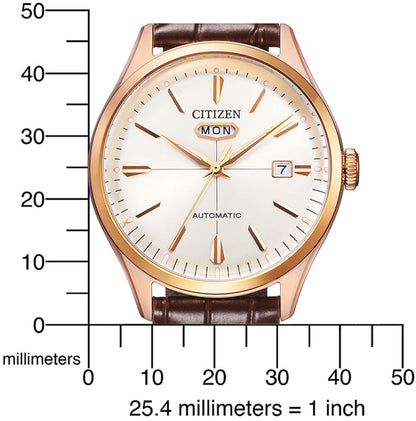 Citizen C7 NH8393-05AE Uhr • Automatikantrieb • Retro-Stil