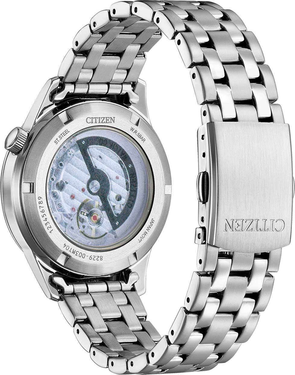 Citizen Mechanical NH9131-73L Uhr • Automatikantrieb • Open-Heart-Zifferblatt