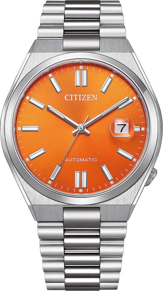 Citizen Tsuyosa NJ0151-88Z Uhr • Gelbes Zifferblatt • Saphirglas
