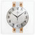JVD Wanduhr 32x32 cm Holz • Geräuscharmes Quarzwerk • Zeitloses Design