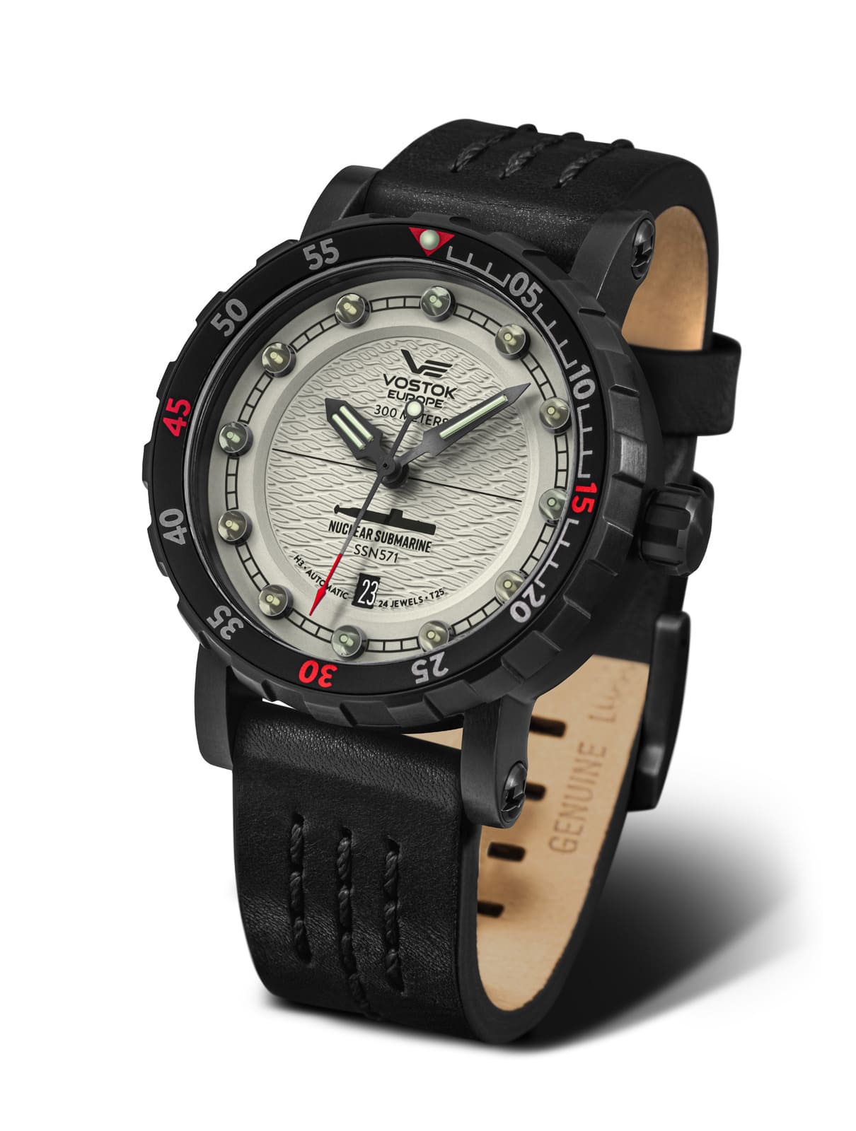Vostok Europe NH35A-571C607 Herrenuhr • Tritium • 30 ATM