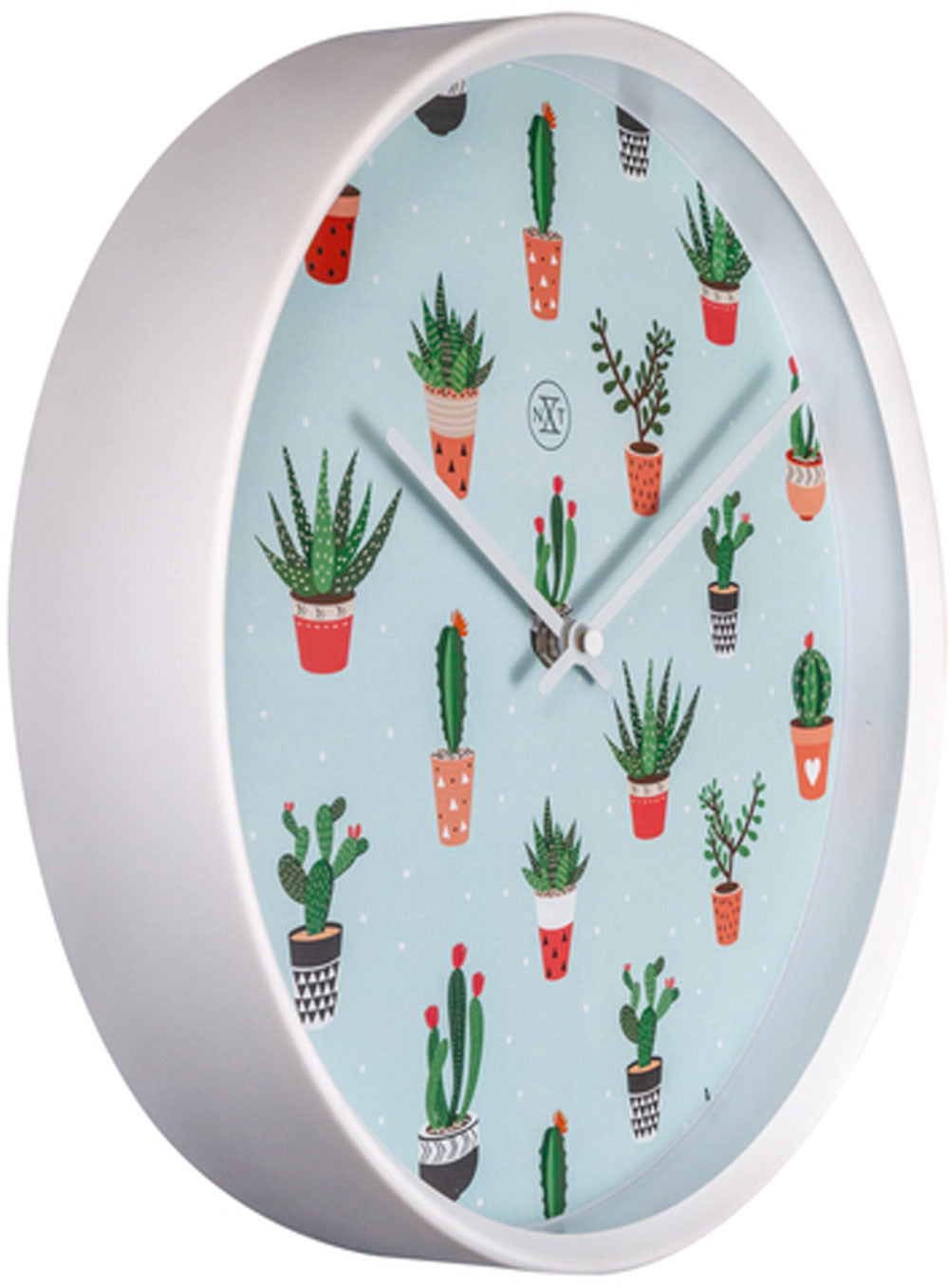 Cactus Wanduhr modern - Nextime Modell: 7348